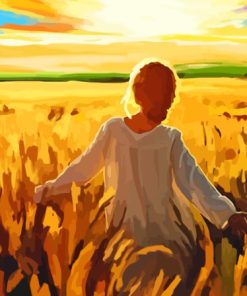 Wheatfield Harvest Paint By Numbers