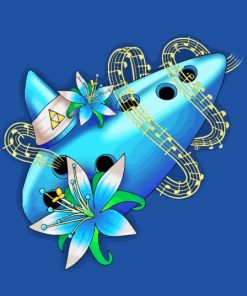 Aesthetic Ocarina Art Paint By Numbers