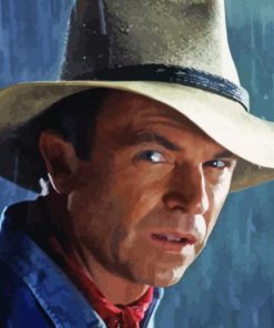 Aesthetic Sam Neill Paint By Numbers