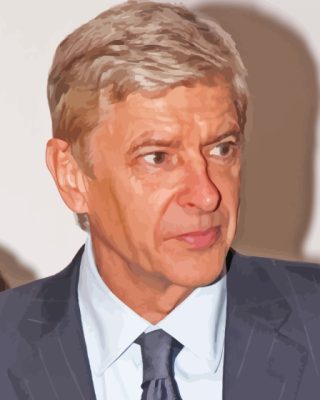 Arsene Wenger Paint By Numbers