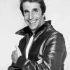 Black And White Alias Fonzie Paint By Numbers