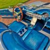 Blue Corvette Interior Paint By Numbers