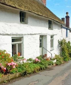 Cadgwith Buildings Paint By Numbers