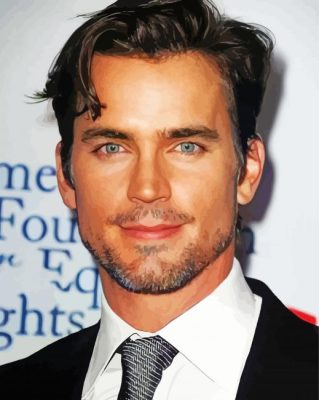 Classy Matt Bomer Paint By Numbers