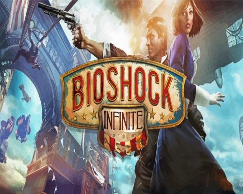 Cool BioShock Infinite Paint By Numbers