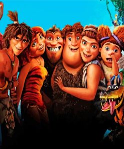 Cool The Croods Paint By Numbers