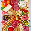 Delicious Antipasto Paint By Numbers