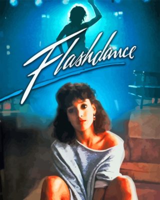 Flashdance Poster Paint By Numbers