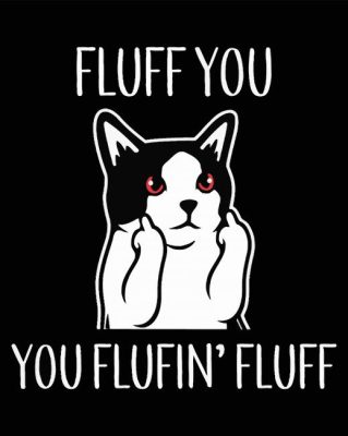 Fluff You You Fluffin Paint By Numbers