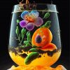 Glass Cup Art Paint By Numbers