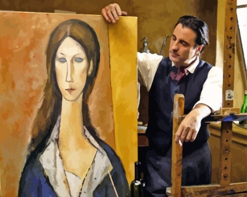 Modigliani Movie Paint By Numbers