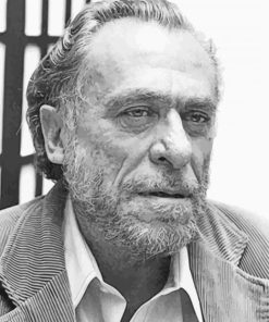 Poet Charles Bukowski Paint By Numbers