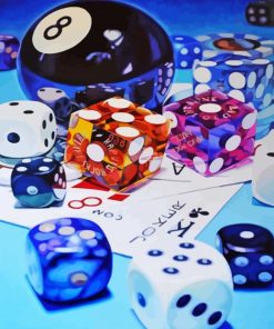 Poker Art Paint By Numbers