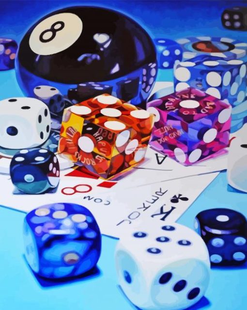 Poker Art Paint By Numbers