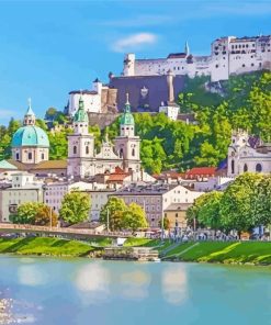 Salzburg Austria Paint By Numbers