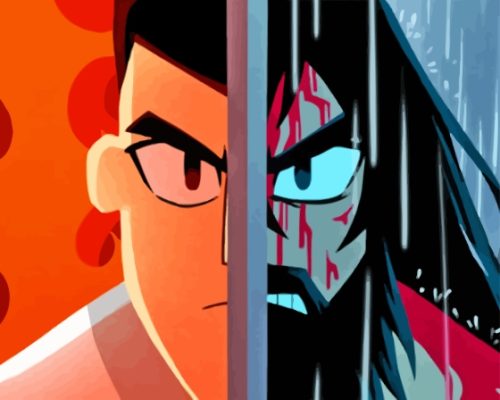 Samurai Jack Paint By Numbers