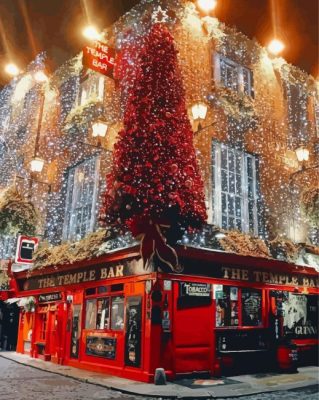 The Temple Bar Ireland Paint By Numbers