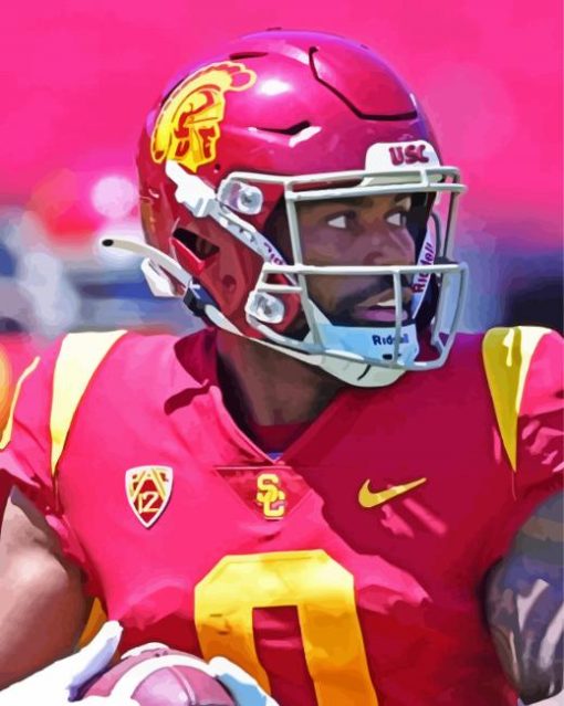 Usc Trojans Player Paint By Numbers