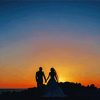 Wedding Sunset Silhouette Paint By Numbers