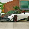 White Pagani Paint By Numbers