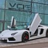 White Lamborghini Paint By Numbers