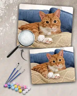 Custom Paint By Numbers​ Pets