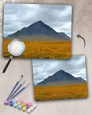 Custom Painting By Numbers​ Landscape